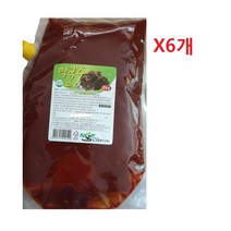 원하프막국수소스2kgx6개(박스)/뉴그린, 단품