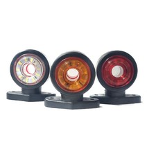 데일리쇼핑 화물차 도넛 토끼등 LED 코너등 12V 24V 겸용 차폭등 교체용 사이드램프 미등 윙바디 탑차 트럭, 도넛토끼등(레드/화이트1P)