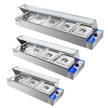 업소용반찬냉장고 밧드 냉장고 반찬 셀프바 보관 가열, A3- 4칸 1박스(90.5x35x15cm)