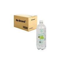 노브랜드 스파클링 백포도1L 12개입 1박스, 노브랜드 스파클링 백포도1L 12
