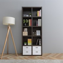[2천원 즉시할인]장인가구 바론 5단 서랍형 책장 80cm, 화이트