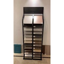 타일 세라믹 거치대 대리석 진열대 착지식 견본대 다목적 석 전시 진열장 디스플레이 도자기, A.400×300 샘플 2열 24층