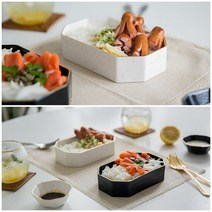 도자기그릇 이천도자기 미요트 다이아 유광 도시락 찬기 도자기, 단품, 색상:화이트