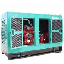 휴대용 발전기 캠핑 산업 Weifang Ricardo 40kw/50kva 브러시 발전기 및 기본 연료 탱크가있는 방음 조용한, 한개옵션0