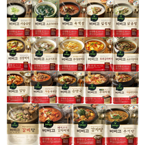 CJ 비비고 즉석국 탕 찌개 골라담기 19종 (사골곰탕500g 외), 비비고 콩나물황태국500g