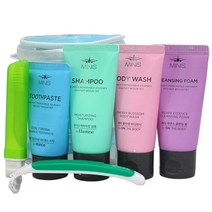 엘지생활건강 미니스 남성용 여행용 세트, 1세트