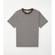 에스티코 챠콜 그레이 스트라이프 데일리 티셔츠 DTSUB55CTC 모다김천구미점