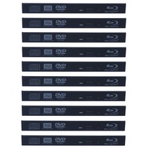 cd롬 리더기 씨디룸 DVD 플레이어 ODD 노트북 옵티컬 드라이브용 10pcs 범용 9.5mm12.7mm cd rom dvd 블루레이 드라이브 베젤 페이스플레이트 94, 12.7mm