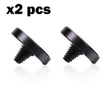 2피스 메탈 카메라 Shutter Release 버튼 후지필름 라이카 캐논 니콘 + More, x2 BLACK