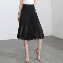 Baiwife 시폰 7부 팬츠