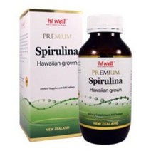 하이웰 하와이안 스피루리나 500mg 500정 1통 (올리브비누+치약 증정) / Hiwell Premium Spirulina 500 Organic, 1개