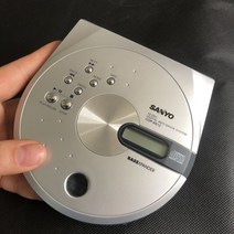CD플레이어 빈티지 투명 휴대용CD플레이어 씨디플레이어 시디플레이어 워크맨 고음질 디스크, G, 단일사이즈