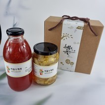 리얼수제청 설 구정 선물세트 수제청 선물세트, 3-1. 오자몽(자몽)+대추생강도라지배