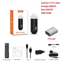 리모컨 만능리모콘 통합리모컨 글로벌 버전 TV 스틱 4K 안드로이드 11.0 4GB RAM 32GB ROM 넷플릭스 5G 와이파이 미니 파이어 HD BT4.X 스마트 동글, 03 영국 플러그_01 2GB16GB stickfire
