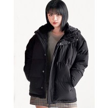 아키클래식 뱅가드 로열 덕다운 패딩 점퍼 블랙(남녀공용)