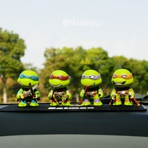 (당일배송) 닌자거북이 피규어 4종, 2. 도나텔로(퍼플), 1개