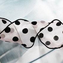 땡땡이 노방 인터로크 원단 (폭 7~7.5cm 길이 2.7m), 연핑크