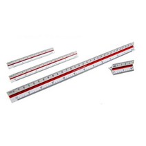 산키스 삼각스케일자 15cm 30cm 제도용 컷팅자