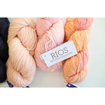 리오스 Rios / 말라브리고 Malabrigo / 100% 퓨어 메리노울 최상급 울사 핸드다잉얀, 083 WATER GREEN
