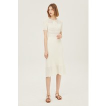 시슬리 SISLEY 크로쉐 니트 원피스 SAKO32231 IV