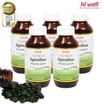 뉴질랜드 하이웰 하와이안 스피루리나 500mg 500정 5개(주문 후 10일이내 수령예정 - 공휴일제외), 뉴질랜드 프로폴리스 치약(품절시대체), 500정 - 5개