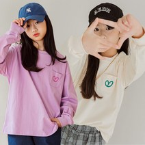 미니로이 구즈 여아 주니어 초등학생 긴팔 티셔츠