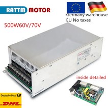 500W DC 스위칭 전원 공급 장치 60V/70V 단일 출력 CNC 액세서리 부품, 01 60V
