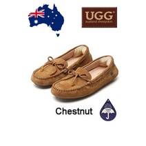 호주 오즈랜드 UGG 여성용 어그모카신 사계절용 양털 털신