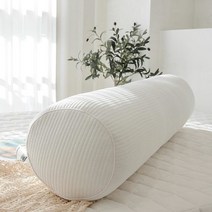 천솜이 마엘 100수 순면 롱쿠션긴베개 바디필로우 커버(20×150), 단품