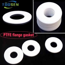 가스켓PTFE 플랜지 가스켓 O-링 압력 게이지 워터 파이프 조인트 플랫 와셔 씰 링 폴리 테트라 플루오로 에, 02 8x15x2mm_01 1Pc