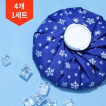 4개세트2022 몬자 얼음주머니, C20308 화이트그린 4세트