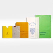 과수봉지 복숭아봉지 포도 사과 배 샤인머스켓 100매 핀부착, 복숭아