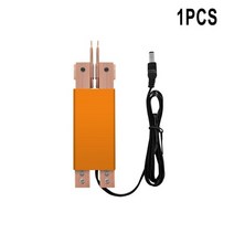 스폿 용접 펜 통합 자동 트리거 용접기 용접 배터리 핸드 헬드 스폿 용접기 액세서리, 주황색