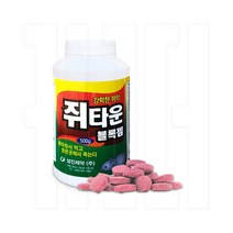 쥐타운 블록젬 500g+(쥐약통=5개), 1개