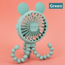 휴대용 야외 카트 및 유모차 선풍기 600mAh USB 충전식 핸드헬드 선풍기 가정용 3 가지 속도, 06 BLUE