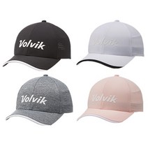 볼빅 VBAS 펀칭 스트레치 캡 골프모자 VBASCP, 핑크_56