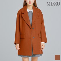 미쏘 모직 카라 하프코트_MIWJH9V22C