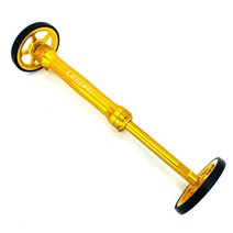 로드 휠셋 자전거 바퀴 카본 휠 라이트프로 이지 앰프 접이식 용 익스텐션 리어 카고 랙, 골드 휠로드