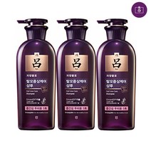 려 자양윤모 탈모증상 샴푸 중건성용 한방샴푸, 400ml, 3개
