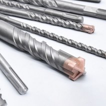 코너드릴 무선 충전 임팩트 전동 틈새 1pcs 전기 해머 드릴 비트 6810121416-32mm 크로스 트윈 sds 플러스 드릴 비트 length110-350mm 시멘트 벽, 28x350mm, 광장