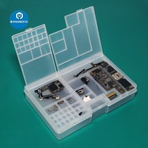 공구 SS-001A 다기능 스토리지 박스 휴대폰 열기 도구 수리 IC Motheboard 나사 부품 더블 레이어, [02] 2개
