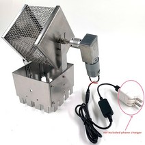 커피로스팅기계 커피그라인더 커피로스터 전기 USB 커피 로스터 휴대용 로스팅 머신 스테인레스 스틸 가정 및 야외용, 한개옵션0