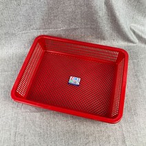 뉴 사각 소쿠리 색상랜덤 omg 바구니 플라스틱 바스켓