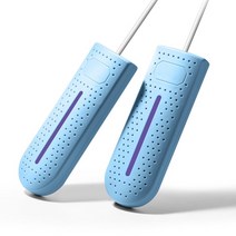 옷정리함 휴대용 신발 건조기 UV 살균 제습기 랙 히터 탈취기 장치 빠른 건조, 06 US Blue