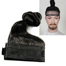 전통머리 상투 (망건 상투가발 사극 연극 영화소품 민속소품 전통의상), 망건2p