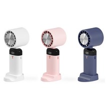 디큐브 휴대용 에어컨 선풍기 3초 급속냉각 1+1행사 진행 중, 베이비핑크
