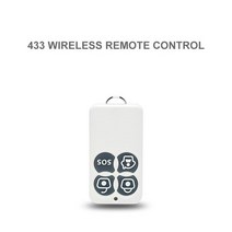 리모콘 스마트키 도난 방지 장치 무선 경보 원격 제어 4 버튼 플라스틱 원격 제어 무선 원격 제어 방수, 없음, 한개옵션0