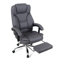 KP019 침대형 사무용 중역의자, 라이트 그레이