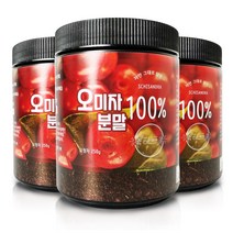헬로우 그린 국내산 오미자 분말 가루 250g 오미자열매, 250g 3개