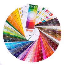 색상표 컬러가이드 조색표 컬러차트 새로운 전문 종이 카드 디자인 컬러 믹싱 휠 잉크 차트 안내 라운드 중앙 원 회전 문신 네일 안료